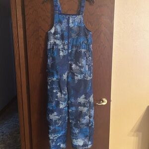 Athletech Blue and White Snow Bibs